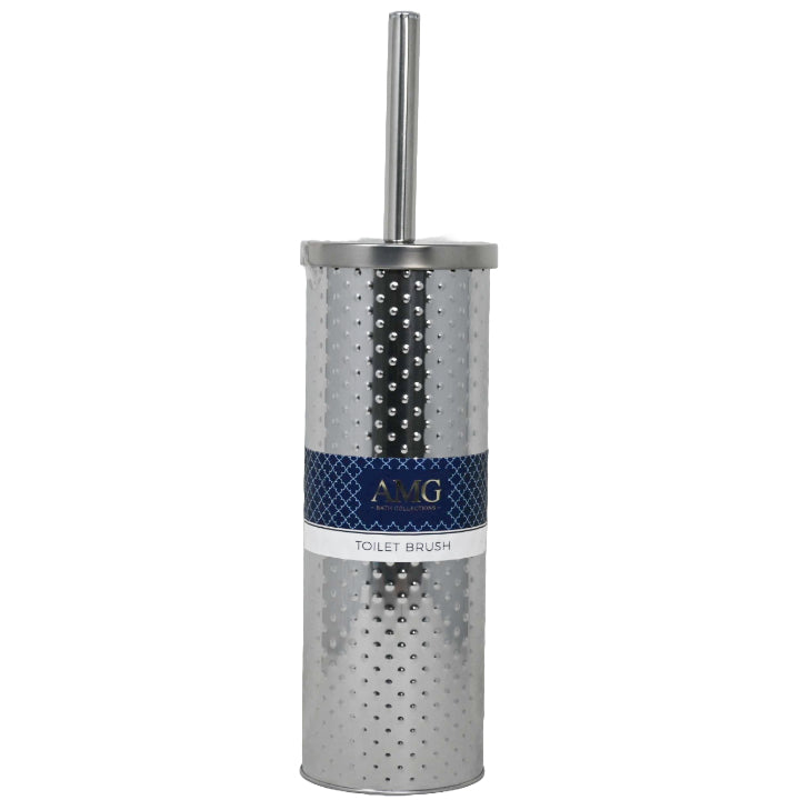 CHROME TOILET BRUSH HOLDER C/P 12