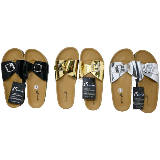*OUT OF CA* WOMEN SLIDE SANDALS 4-ASST COLOR/5-ASST SIZE C/P 20
