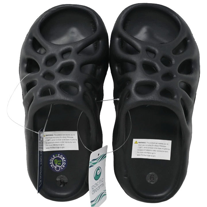 *OUTSIDE OF CA* BLACK WOMEN SLIDE SANDAL 5-ASST SIZE C/P 15