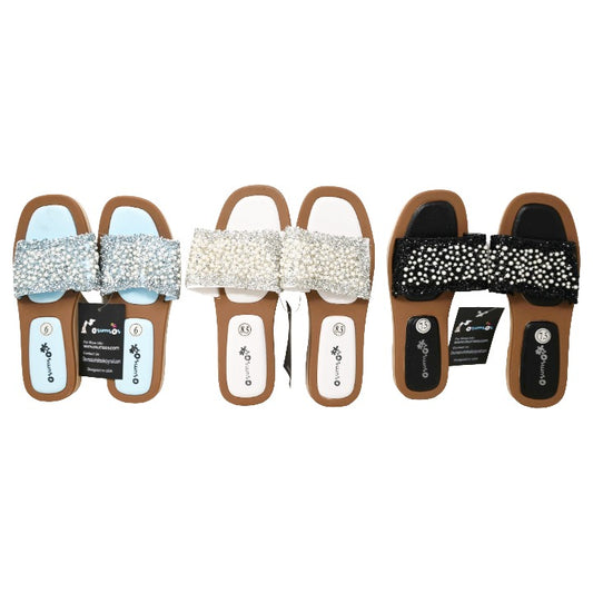 *OUT OF CA* WOMEN SLIDE SANDALS 3-ASST COLOR/5-ASST SIZE C/P 20