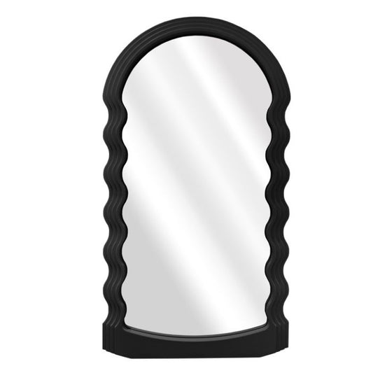 24x44" Blk Wavy Mirror C/P 3