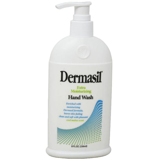 8oz Cool Melon Hand Wash Dermasil Extra Moisturizing C/P 24