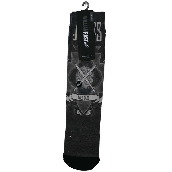 *NO USA* Mens 10-13 Navy 1 pair Jokers Socks William Rast (PRE-PRICE $14.00) C/P 120