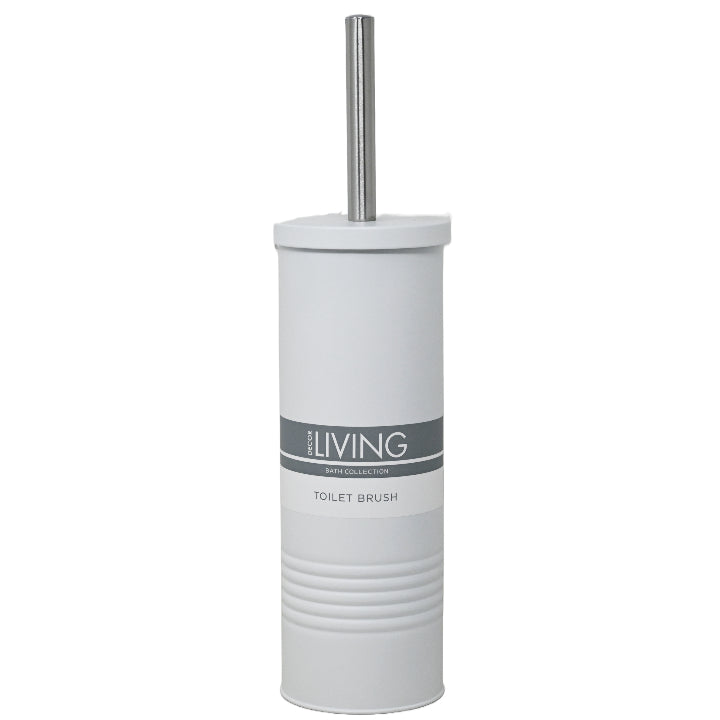 MATTE WHITE TOILET BRUSH HOLDER C/P 12