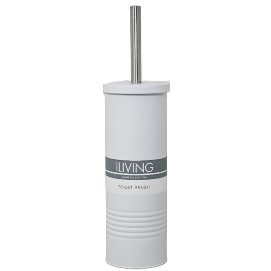 MATTE WHITE TOILET BRUSH HOLDER C/P 12