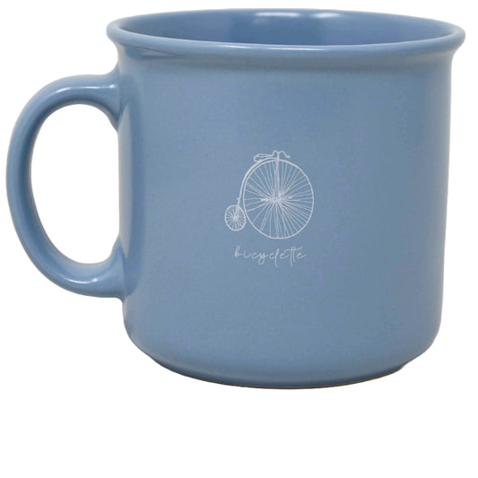 17oz Camper Mug with Bicycle Decal on Both Sides C/P 36