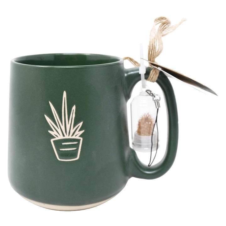 Plant Mug and Succulent Key Chain C/P 24