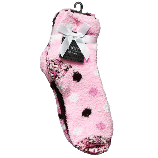 3pk XOXO LADIES ASST COZY SOCKS SIZE 4-10 C/P 48