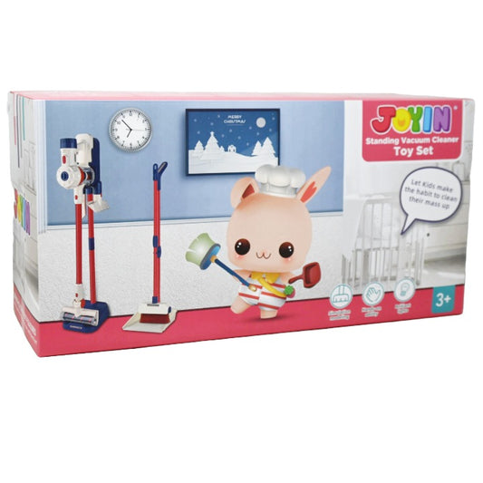STANDING VACUUM CLEANER PLAYSET C/P 6