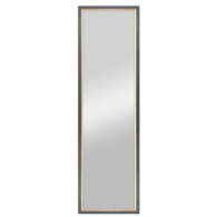 18.9"x66" MERCER BLACK/GOLD LEANER FRAMED MIRROR C/P1