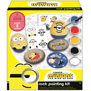 Minions Rock Painting Set C/P 12