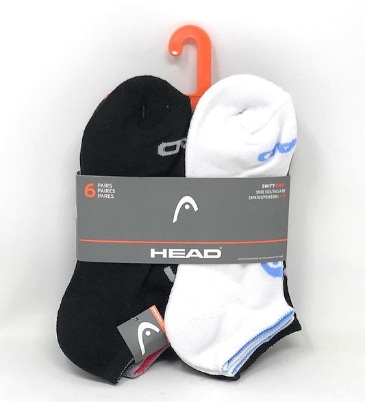 LADIES 9-11 6PK HEAD BASIC HC NS SOCKS C/P 60