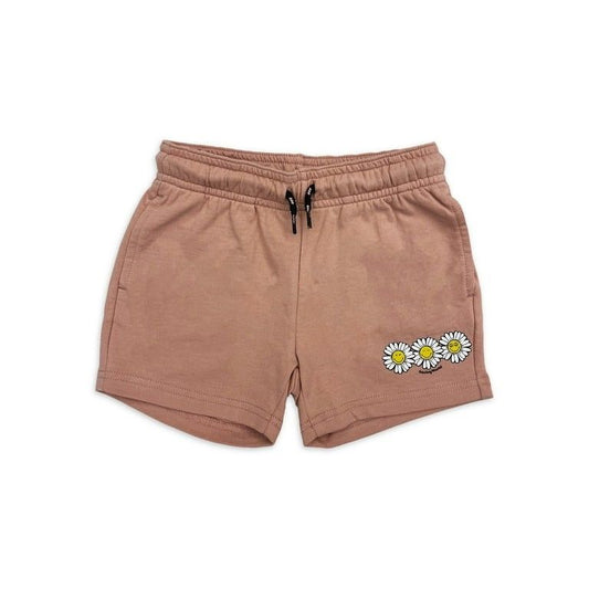 S-XL GIRL BLUSH FLEECE 5" INSEAM SHORT C/P 24