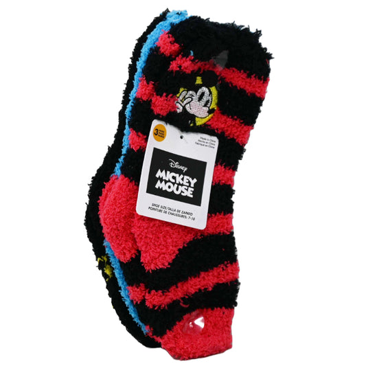 3pk BOYS MICKEY MOUSE PEACE SOFTEE SOCKS  SIZE 4-6 C/P 60
