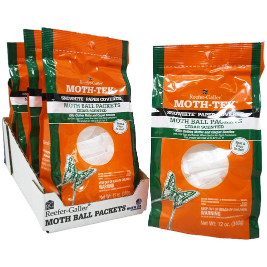 Moth-Tek Packets C/P 6 Reefer-Galler
