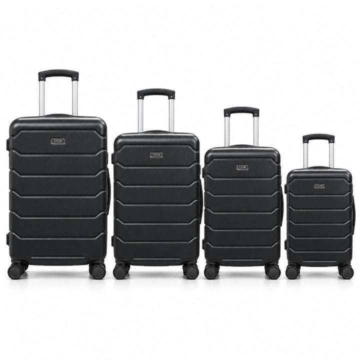 *Outside CA*4pc Blk Luggage C/P 1
