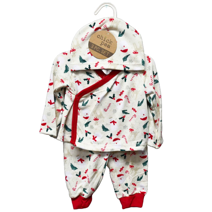3pc CHRISTMAS JOGGER SET - ASYMMETRICAL C/P 48