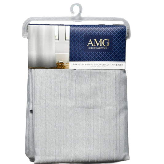 70x72" GREY SHOWER CURTAIN C/P 36