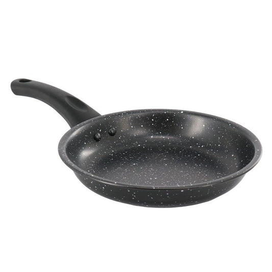 11" GH DELHI BLACK/GREY SPECKLE FRYING PAN W/BAKELITE HANLDE C/P 12