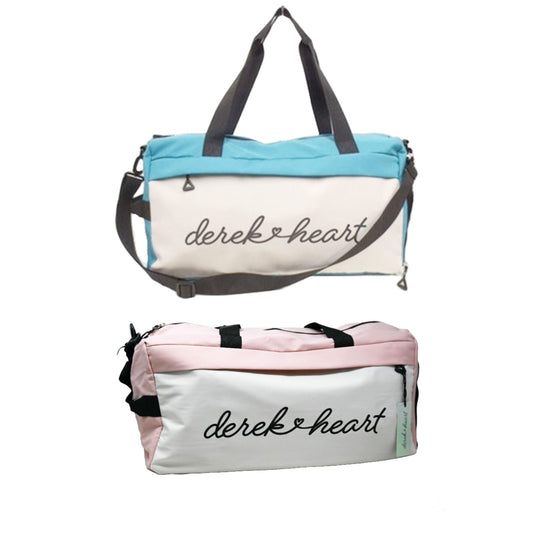 DUFFEL BAG ASST COLOR wTOP ZIPPER CLOSURE C/P 24