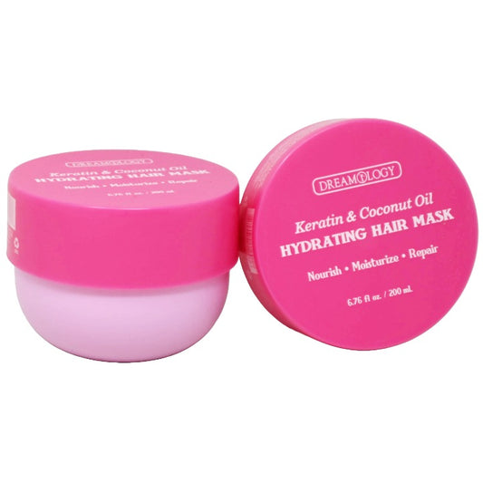 6.76oz Hair Mask Keratin & Coconut Oil Hydrating C/P 12