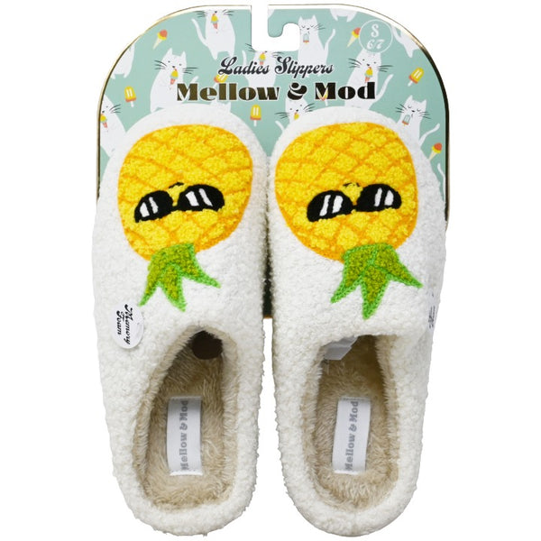 Pineapple Slippers C/P 8 Mellow & Mod