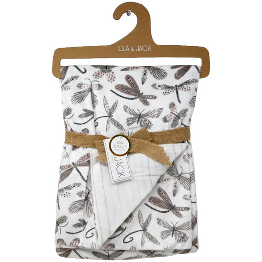 Pnk Dragonfly Throw C/P 30 Lila & Jack