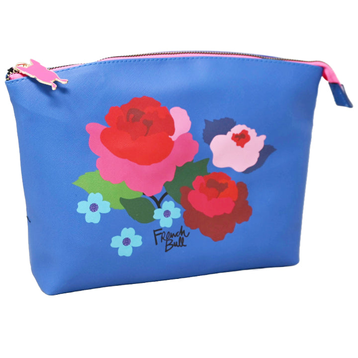 *OUTSIDE OF CA* LRG PRINTED CURVED TOP POUCH C/P 40