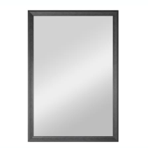 23x34.25" LARA BLACK FRAMED MIRROR C/P1