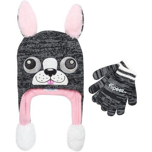 "FLIPEEZ" DOG HAT AND GLOVE C/P 12