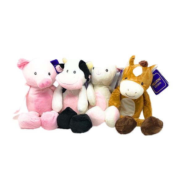 14" long Arm Animals -Farm 4astd C/P 48