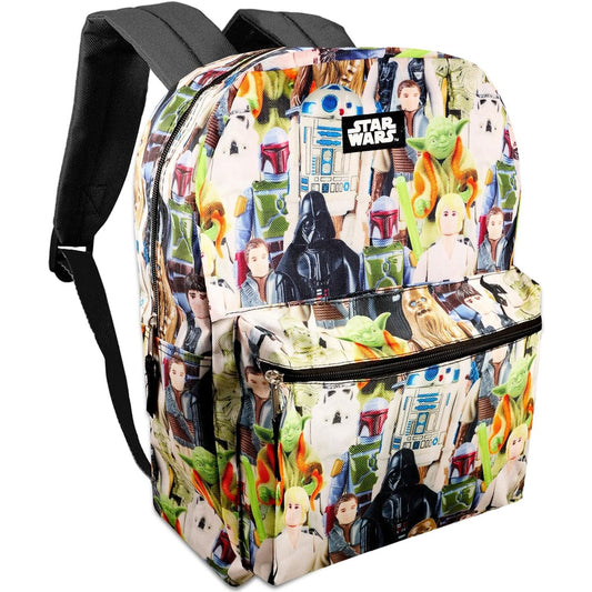 16" STAR WARS PRINT ALL OVER BACKPACK C/P 12