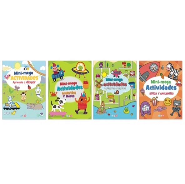MINI MEGA ACTIVITY BOOKS C/P 72