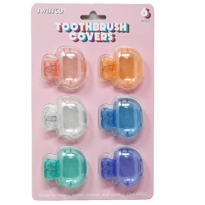 6pk TOOTHBRUSH COVERS SWISSCO C/P 72