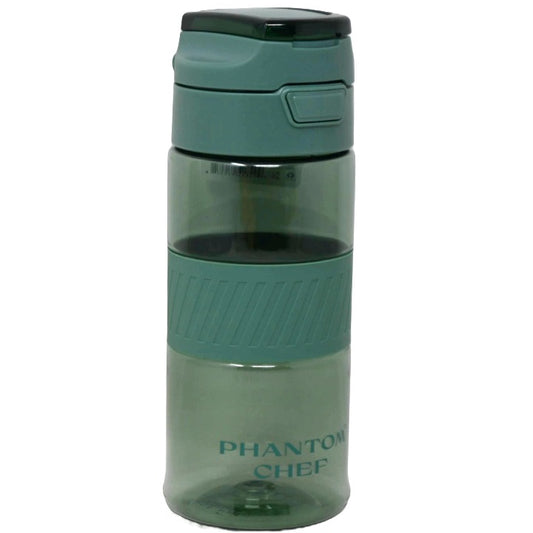 21.9oz Green Bottle w/Grip Hydration (650 ml) PET BPA Free C/P 50