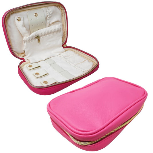 5x7 Fuschia Jewelry Organizer C/P 42 LESA MICHELE Jewelry Box