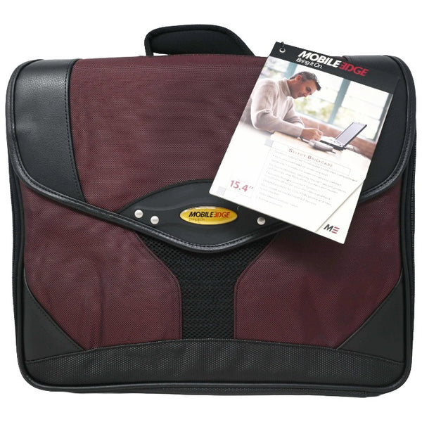 Red 15.6" Briefcase C/P 5 Mobile Edge