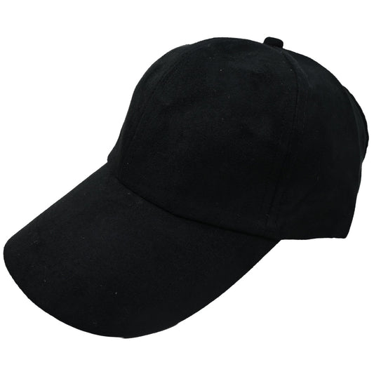 Blk Suede Cap C/P 48 Nicole Marciano