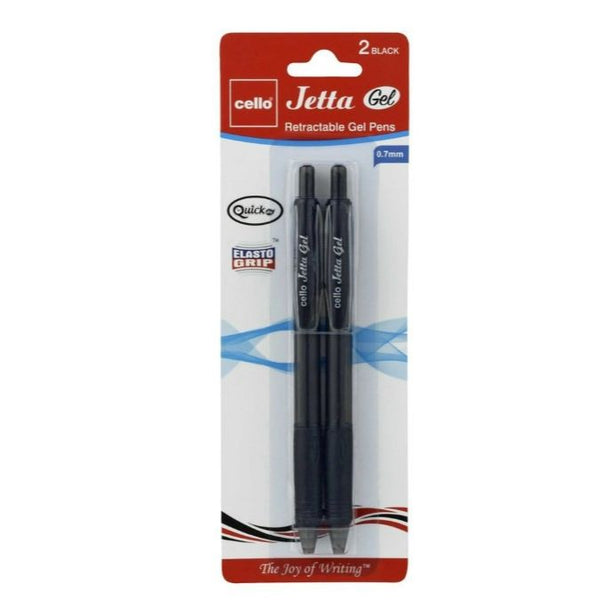 2pk JETTA GEL RT BLACK PEN C/P 72