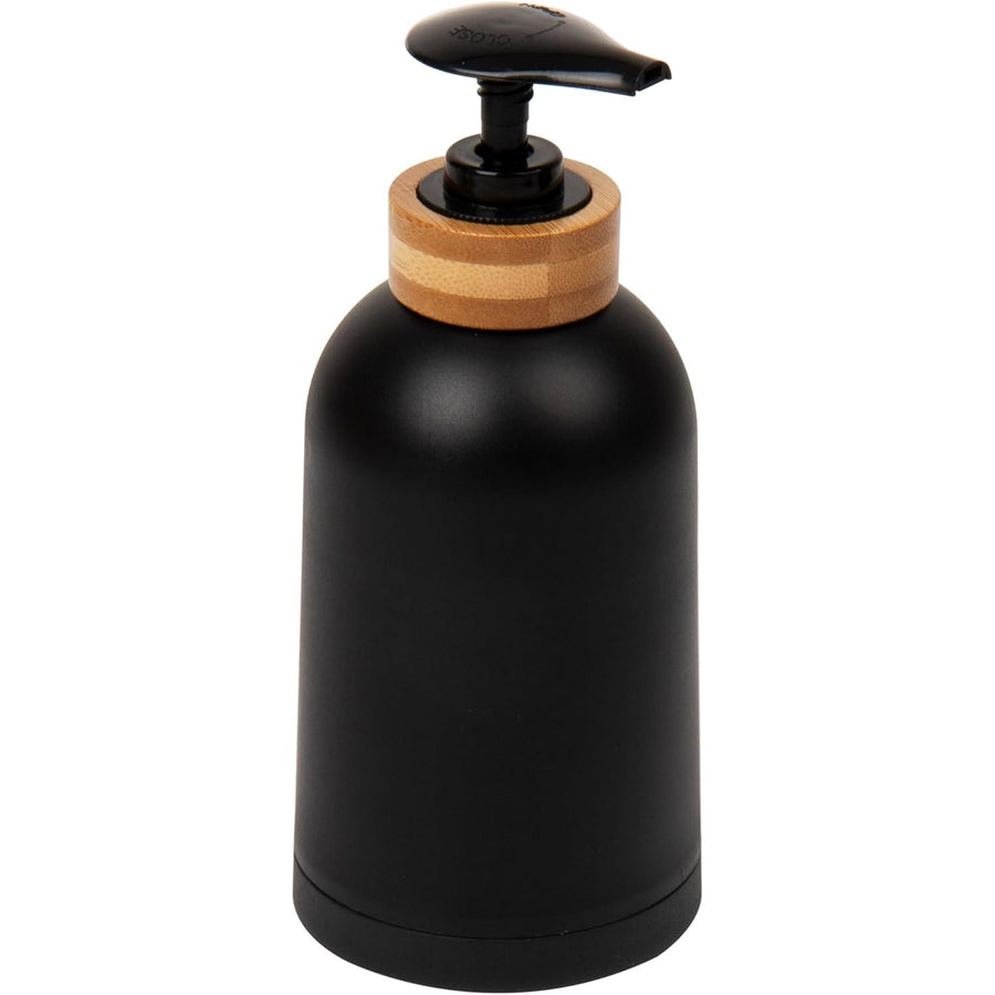PLASTIC BLK/TAN SOAP DISPENSER C/P 24