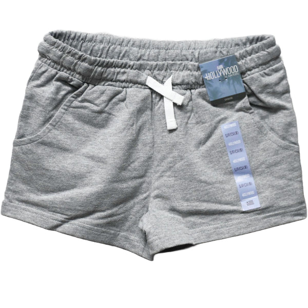 4-6X GIRL GREY FRENCH TERRY PULL ON SHORT 4-ASST SIZE C/P 24