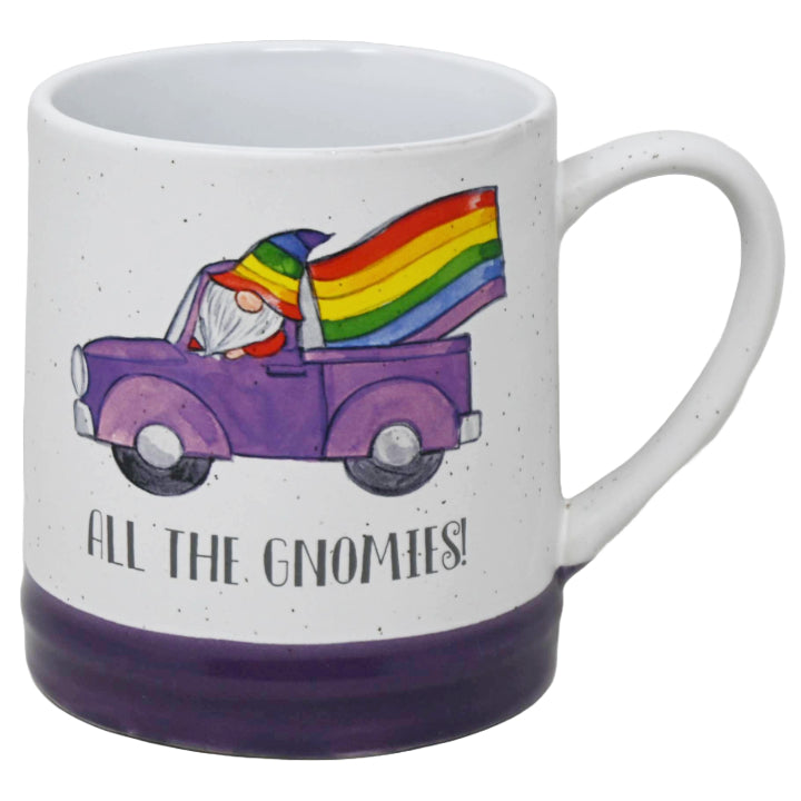 22oz SPECKLE PURPLE GNOME TRUCK PRIDE MUG C/P 24