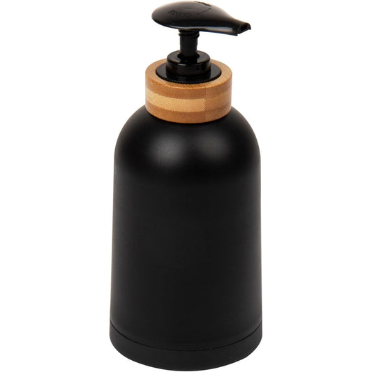 PLASTIC BLK/TAN SOAP DISPENSER C/P 24