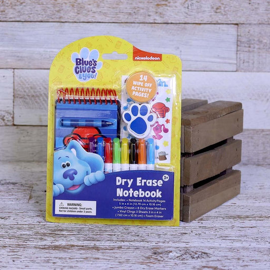 BLUES CLUES DRY ERASE NOTEBOOK C/P 12