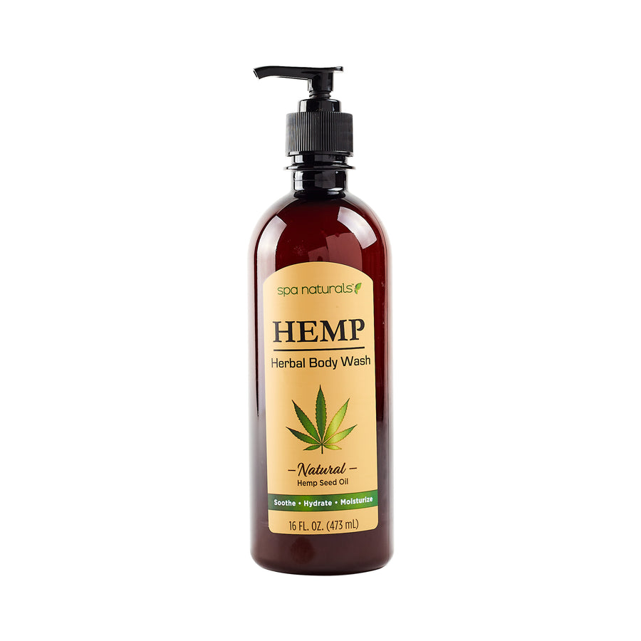 16oz Hemp Herbal Body Wash C/P 12
