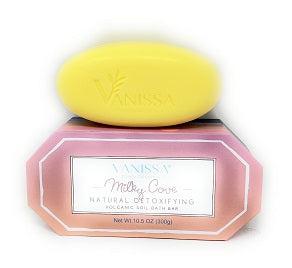 10.5oz Milky Cove Natural Rejuvenating Volcanic Soil Bath Soap C/P 12