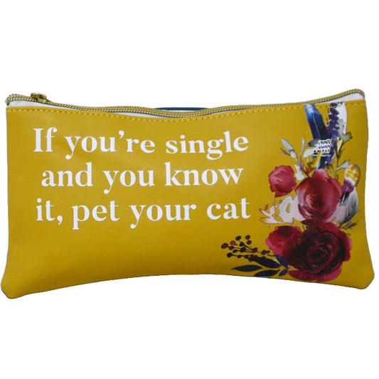 PU Cosmetic Bag, Pet Cat C/P 72