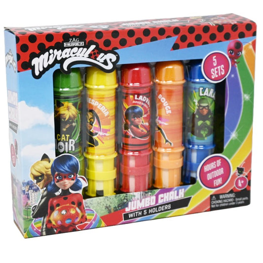 5pc Jumbo Chalk Set C/P 6