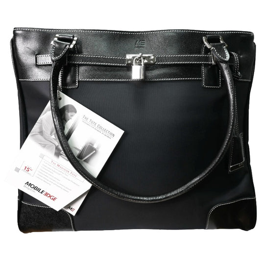 Blk Microfiber Tote C/P 5 Mobile Edge