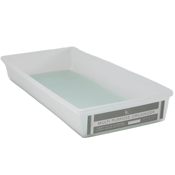 Green Single Drawer Organizer 16x6.7x1.97" C/P 24